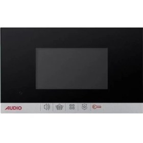 Resim AUDIO 001181 4.3" Görüntülü Diafon Şube Bus Plus Siyah 