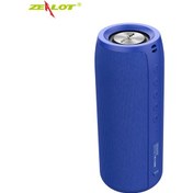 Resim Zealot S51 Mavi Taşınabilir Bluetooth Hoparlör Açık Hava 10w Tws Bağlantısı Yüksek Kaliteli Ses Ipx5 Su Geçirmez 8 Saat Kullanım Süresi Hoparlör 