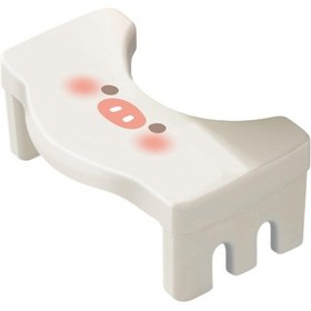 Resim Suntek Çömelme Tuvalet Taburesi Taşınabilir Rahat Banyo Domuz Domuz 