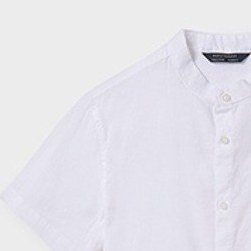 Resim Mayoral Erkek Çocuk Mandarin Yaka Gömlek 6137 Beyaz 