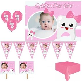 Resim Diş Buğdayı Kız Kişiye Özel Parti Seti 