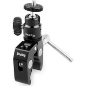 Resim SmallRig 1/4'' Ball Head Başlıklı Super Clamp 1124 