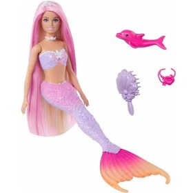 Resim Barbie Renk Değiştiren Deniz Kızı Bebeği Hrp96 Hrp97 