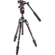 Resim Manfrotto Befree Live Carbon Fiber Video Tripod (MVKBFRTC-LIVE) 