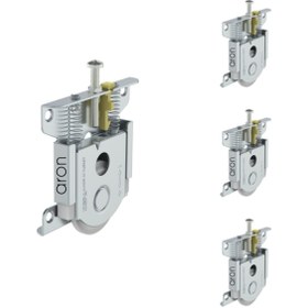 Resim ARON (4 ADET) Mepa Pkm70 Rulmanlı 70kg. Ağır Tip Sürgülü Ray Dolap Gardırop Kapak Makarası 