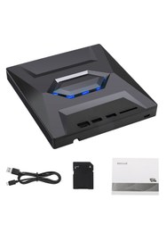 Resim Valkyrie USB 3.0 Harici External CD DVD Okuyucu Yazıcı LED USB Hub Tf Sd Kart Okuyucu Çoğaltıcı 