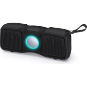 Resim New Rixing Yeni Rixing NR-9011 Bluetooth 5.0 Taşınabilir Açık Kablosuz Bluetooth Hoparlör Gri (Yurt Dışından) 