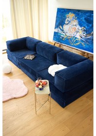 Resim Good Night Venom Çok Amaçlı Modüllü Koltuk & Kanepe & 3 Lü Koltuk & L Koltuk Lacivert 