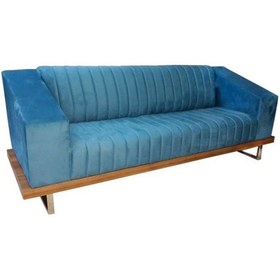 Resim Koltukstilim C-47 Mv Üçlü Ofis Kanepesi Mavi 