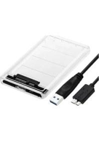 Resim Uray Home 4266 2.5 USB 3.0 Harici SSD Harddisk Şeffaf Satataşınabilir HDD Kutusu 