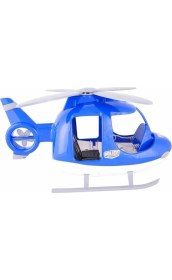 Resim Farbu Oyuncak 46 cm Büyük Polis Helikopteri Mavi 