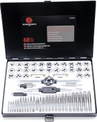 Resim Worldforce 60 Parça Pafta Kılavuz Seti S2 Çelik Profesyonel N11.1201 