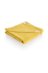 Resim Caline Baby 4 Kat Müslin Kundak 75x75cm - Hardal 