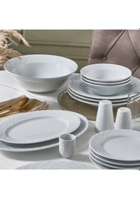Resim Güral Porselen Alfa 36 Parça 6 Kişilik Yemek Takımı 