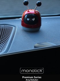 Resim Monolick Premium Seri Smiley Iconic Robot Araç Aksesuarı 