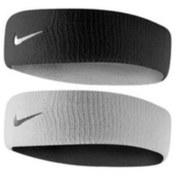 Resim Nike Home And Away Headband Havlu Kafa Bandı Siyah Beyaz Nike