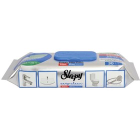 Resim Sleepy Kireç Sökücü Yüzey Temizleme Havlusu 30'lu 