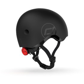 Resim Scoot and Ride Helmet Bebek Kaskı XXS-S Black 181206-00047 