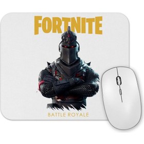 Resim Baskı Dükkanı Fortnite Cavaleiro Negro Mouse Pad 