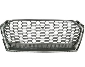 Resim Audi A5 RS5 Panjur Krom/Gri 16+ Uyumlu Quattro Sticker 