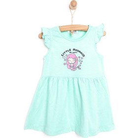 Resim HelloBaby Basic Elbise Kız Bebek 24yhlbkelb027 Mint 24YHLBKELB027_Mint 