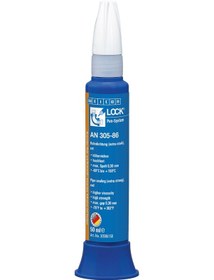Resim Weıconlock An 305-86 Sızdırmazlık Malzemesi 50 Ml Kırmızı 