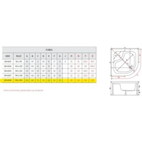 Resim Flıbos Oval Küvet 150*150 