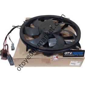 Resim Citroen C5 (2006-2015) Fan Motoru Beyinli (Orijinal) 