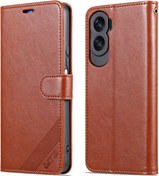 Resim Pu Deri Cüzdan Katlama Standı İçin Honor X50i 5g/90 Lite 5g Telefon Kasası 