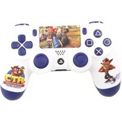 Resim PS4 Uyumlu Yeni Nesil Crash Team Racıng Desen Oyun Kolu 