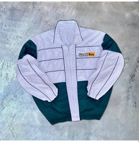 Resim Unisex Uzun Kollu Dijital Baskılı Rüzgarlik - Beyaz 001 