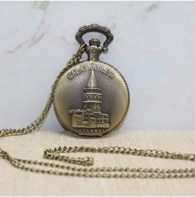 Resim SepetBudur Galata Kulesi Tasarımı Köstekli Saat Alk4383 