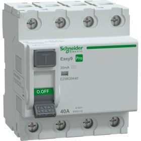 Resim Schneider Electric EZ9R39440 4X40A 30MA Kaçak Akım Rölesi Easy9 Pro 