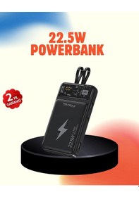 Resim Ceylan Adam Mobil Powerbank 22.5w Pd Destekli Hızlı Şarj Çok Renkli 