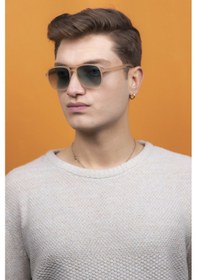 Resim Lunox Dina Krem Yeşil Cam Güneş Gözlüğü 