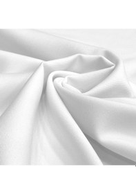 Resim Süper Lüx Alpaka Kumaş Beyaz Renk 