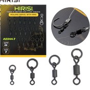 Resim HIRISI 20 Adet Sağlam Halkalı Hızlı Değişimli Balıkçılık Fırçası ve Kancası ile Carp Balıkçılığı Aksesuarları 
