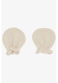 Resim Breeze Yenidoğan Bebek Eldiven Basic Bej - Bej 