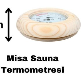 Resim Misa Sauna Termometre - Higrometre Oth 