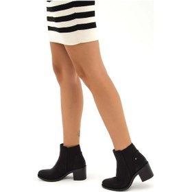 Resim Tamer Tanca Kadın Vegan Siyah Günlük Bot 936 4255 Bn Bot Sk22/23 Sıyah Melo Siyah 