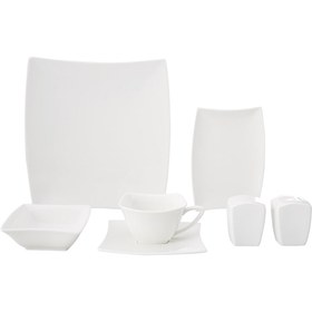 Resim Karaca Perfect White 32 Parça 6 Kişilik Porselen Kahvaltı/Servis Takımı 