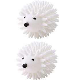 Resim Venturemart 2x Dayanıklı Çamaşır Topu Kirpi Kurutma Makinesi Topu Yeniden Kullanılabilir Kurutucu Kurutma 