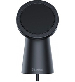 Resim Baseus Simple Apple Uyumlu iPhone 12 - 13 Serisi Manyetik Kablosuz Şarj Stand-Siyah 