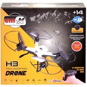 Resim EO-3109 Quadcopter Kameralı Drone H3-Toysan 