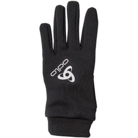 Resim Odlo Stretchfleece Liner Gloves Full Finger Erkek Siyah Eldiven 