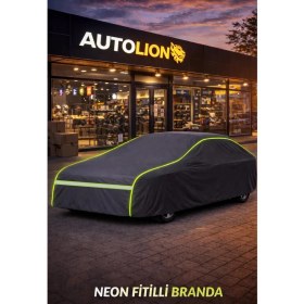 Resim Autolion Mını Paceman Hb ( Siyah-Neon Fitilli)Oto Branda,çadır. 