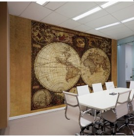 Resim Antik Dünya Haritası (549861486) 