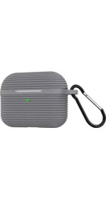 Resim Hsc Bilişim Airpods Pro 3 (3.nesil) Raven Silikon Kılıf - Gri 