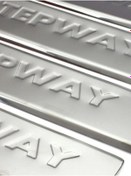 Resim Dacia Sandero Stepway 2013 Krom Kapı Eşiği 4 Parça Paslanmaz Çelik 