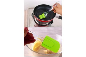 Resim Genel Baysa Silikon Yumurta Fırçası ve Spatula 2'li Set 